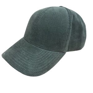 Varsity Headwear Oilskin Ball Cap  Men's ivy Green Corduroy Cap NEW